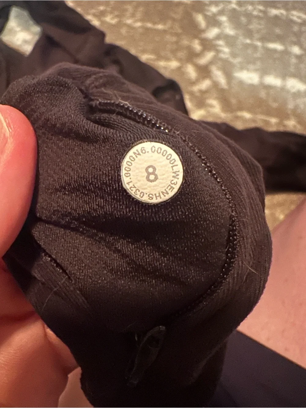 Lululemon Ready to Rulu Long Sleeve size 8 black camo